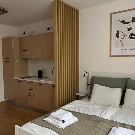 Апартаменты Brand New Studio In The Center Прага